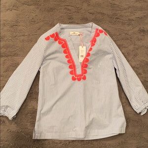 Vineyard Vines Yarn Dyed Top